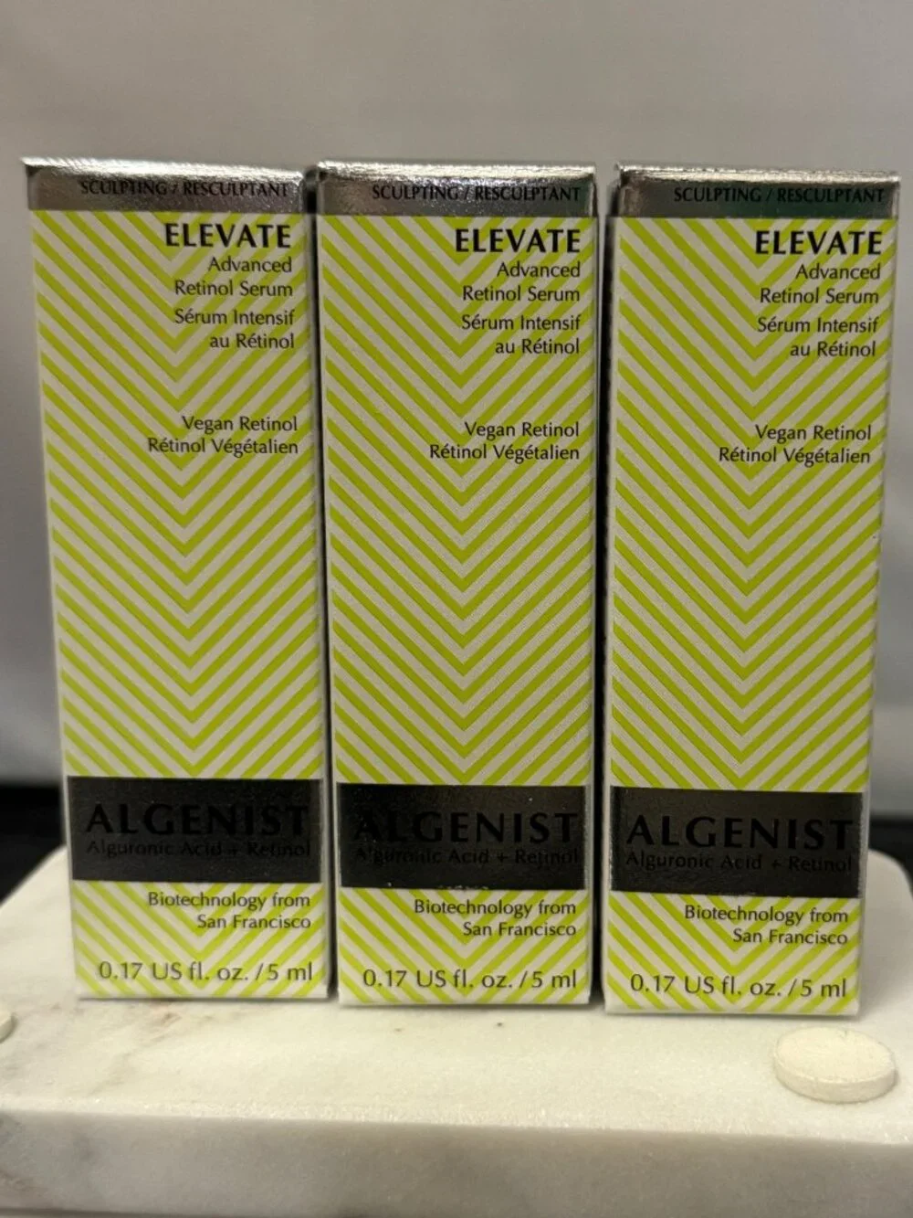 Algenist - Elevate Advanced Retinol Serum (Vegan (set of 3)  .17 each